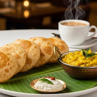 Poori & Curry