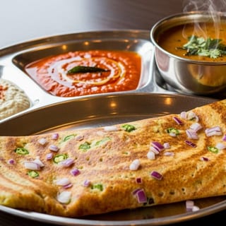 Onion Karam Pesara Dosa