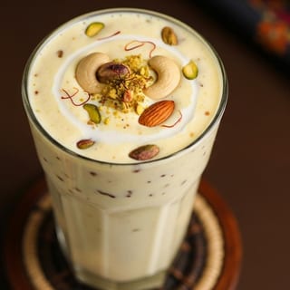Dry fruit lassi