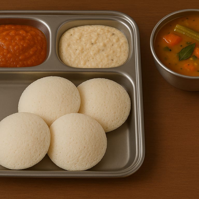 Delicious Idli and More: Indian Vegetarian Favorites
