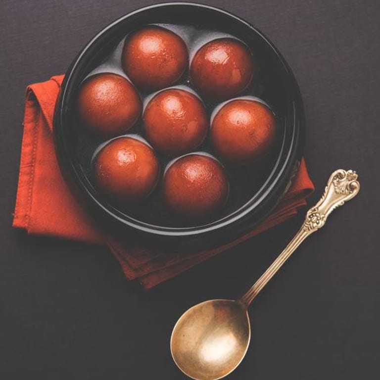 Indulge in our gulab jamun